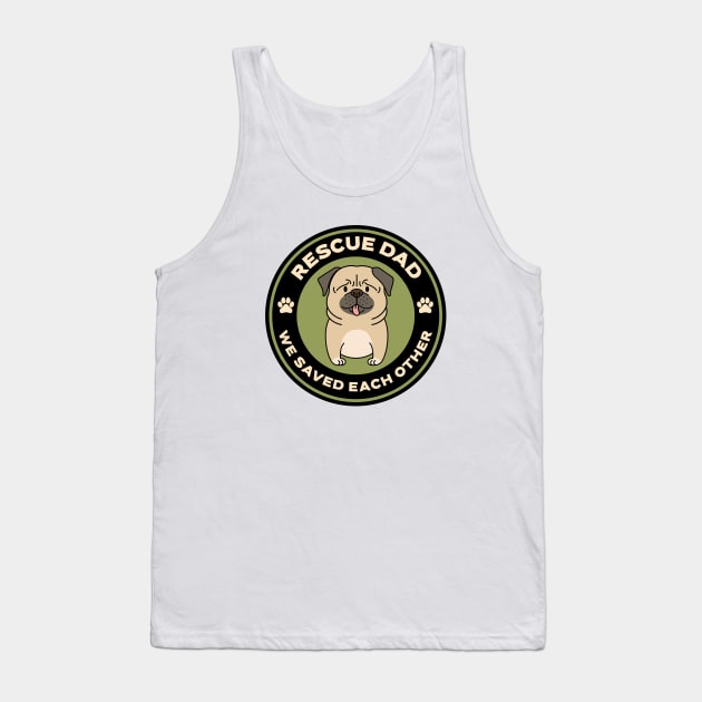Rescue Dad Tank Top by Mountain Morning Graphics